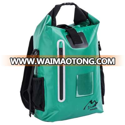 500D PVC Tarpaulin Water Resistant Dry Rucksack Stylish Waterproof Backpack