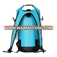 500D pvc tarpaulin waterproof  sack bag waterproof hiking bag for swimming