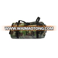 camo pvc tarpaulin waterproof duffel bag for outdoor sports