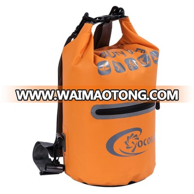 190T polyester taffeta ripstop PVC coated waterproof dry bag