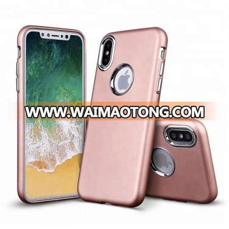 High-quality Metal keys injection tpu soft cell phone case for iphone X 8 7 6 plus